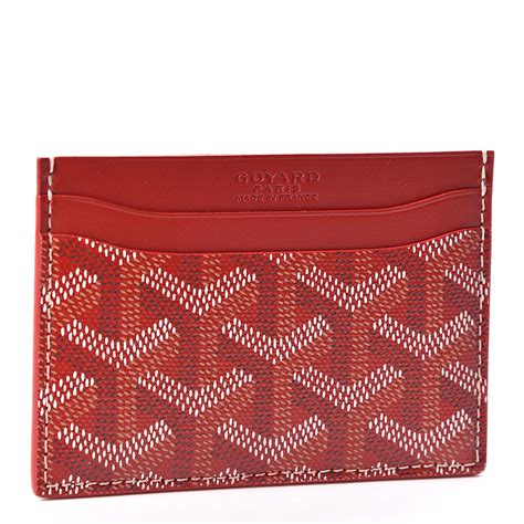 goyard card cases|goyard st sulpice card holder.